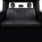 LUCKYMAN CLUB F150 Rear-only Seat Covers J03-Q3 with Waterproof Faux Leather, Fit 2015-2025 Ford F150 and 2017-2025 F250 F350 F450 (Rear only, Black) - color: Black, size: Rear Bench