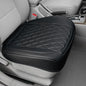 BEITK 1 Pack Leather Front Car Seat Cover Bottom Car Seat, Anti-Slip and Full Wrap Driver Car Seat Protectors, Luxury Waterproof Bottom Auto Seat Cushion Pad Mat for Most Vehicles(Black) - color: black-1pcs