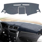 Dashboard Cover Dash Cover Mat Pad Carpet Custom Fit for Ford Fusion 2010 2011 2012 (Dark Gray) - color: 2010-2012 Dark Gray