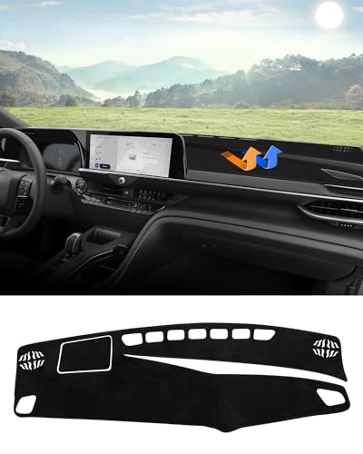 Autorder Dashboard Cover Mat Fit for 2023-2025 2026 Toyota Crown Accessories Dash Cover Flannel Dash Mat Sunshade Glare UV Rays Protector - size: 2023-2026 Toyota Crown