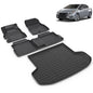 All Weather Car Floor Mats & Cargo Liner Set Fit for Nissan Versa 2020 2021 2022 2023 2024 2025 Floor Liners Trunk Liner Versa Cargo Mat Accessories Black - style: 4)For Nissan Versa 2020-2025 Full Set