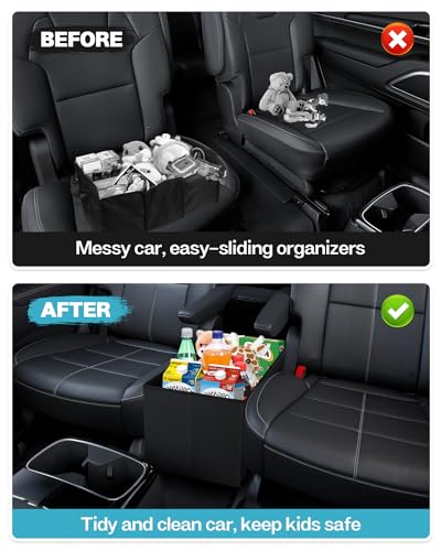 Car Seat Organizer for Kia Telluride 2026 2025 2024-2020, Console Organizer Backseat Box for Kia Telluride, Kids Toys Baby Supplies Dog Toy Box Storage Bin Travel Accessories - style: Telluride