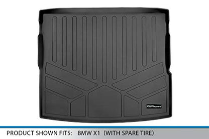 SMARTLINER All Weather Custom Fit Cargo Liner Trunk Floor Mat Compatible with 2023-2025 BMW X1 (28i) (M35i)