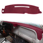 Dash Cover Custom Fit for 1997-2000 Chevy Chevrolet/GMC C1500 C2500 C3500 K1500 K2500 K3500, 1997-1999 GMC Yukon/Chevy Tahoe, 1999-2000 Cadillac Escalade,Dashboard Cover Mat Pad (Maroon) - color: Maroon
