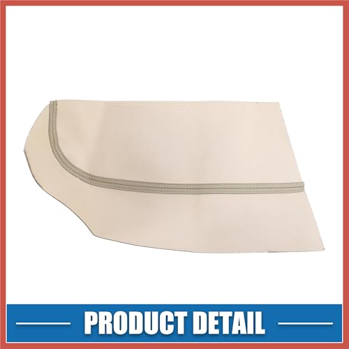 ACROPIX Car Rear Door Panel Armrest Cover Interior Door Trims for Honda Pilot 2009-2015 Beige 1 Pair Car Parts