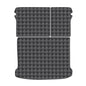 Cargo Mat & Backrest Mats for 2019-2025 2026 Mazda 3 Hatchback Accessories, All Weather Waterproof Rear Cargo Liner Rear Trunk Liner Back Seat Cover Protector - size: 2019-2026 Mazda 3 Hatchback