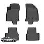 Wayhigh® Floor Mats for Chevrolet/Chevy Volt 2016-2019, All Weather TPE Car Mats Waterproof Heavy Duty Floor Liners Custom Fit for Volt Accessories - Black - style: 5) For Chevy Volt / 2016-2019 / Floor Mats
