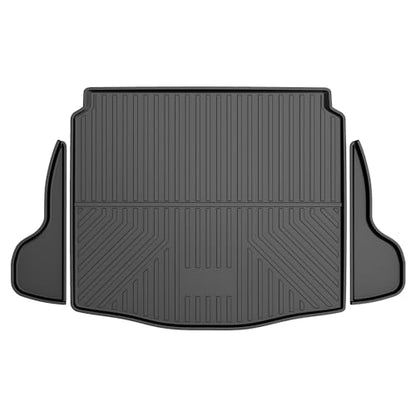 Upgrade Corolla Cross SUV Cargo Liner | Custom Fit Trunk Mat Compatible with 2022 2023 2024 2025 Toyota Corolla Cross (FWD Models Only) | All Weather TPE Cargo Mat for Corolla Cross - style: 2022-2025 | For Toyota Corolla Cross Cargo Mat