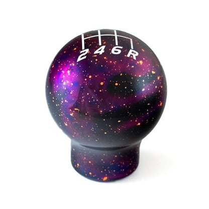 Cosmic Space Shift Knob Compatible with Subaru 6 Speed WRX: 2015-25 / STI: 2004-21, Cosmic Purple - color: Cosmic Purple