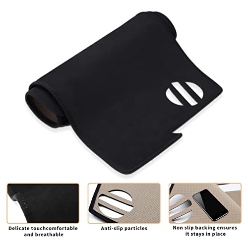 auovo Dashboard Cover Mat Compatible with Toyota Camry 2018-2023 2024 Accessories Sunshade Protector Anti-Slip Dash Carpet Cover