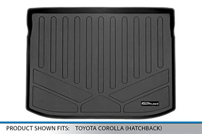 SMARTLINER All Weather Custom Cargo Liner Trunk Floor Mat for 2019-2025 Toyota Corolla
