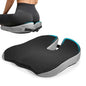 Seat Cushion for Office Chair, Wedge Car Seat Cushion, Memory Foam Truck Seat Cushion for Sciatica Tailbone Pain Relief, Long Driving, Coccyx