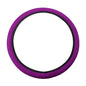 Elastic Stretch Steering Wheel Cover, Universal 15 Inch Automotive Steering Wheel Cover, Microfiber Breathable Ice Silk, Anti-Slip, Odorless, Easy Carry,Warm in Winter and Cool in Summer (Purple) - color: Purple
