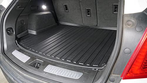 Premium Cargo Liner for Cadillac XT5 2017-2025 - 100% Protection - Custom Fit Car Trunk Mat - All-Season Black Cargo Mat - 3D Shaped Laser Measured Trunk Liners for Cadillac XT5