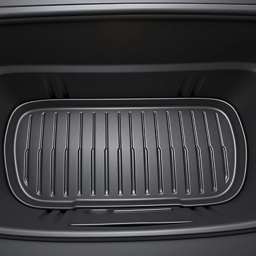 SUPER LINER 2025 2026 Tesla Model Y Juniper Floor Mats & Accessories & Extra-Thick TPE Cargo Liners CabinProtect™ for 5-Seater | All-Weather Pet & Child-Friendly System(Not for Standard) - size: 9-Piece Set | Small