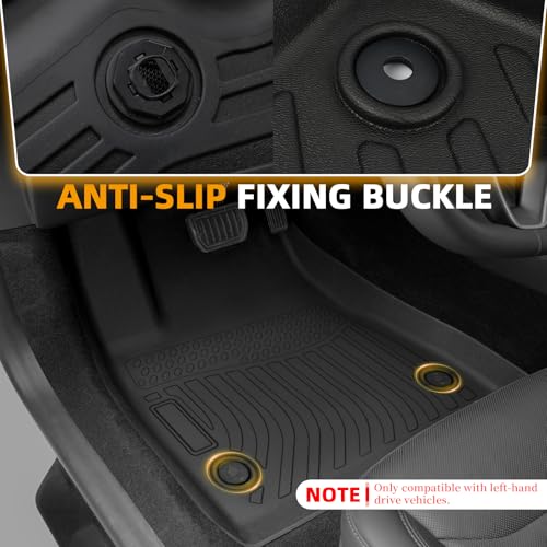 Floor Mats for Chevy Malibu 2016-2025, Custom Fit Chevrolet Malibu LS, RS, LT, Premier, 2023 Malibu Floor Mats, TPE Duty Anti-Slip 1st & 2nd Row & Cargo Liner,Cargo NOT for Hybrid 2017-2024 or Limited - style: 5)2016-2025|Malibu|Floor&Cargo Mats