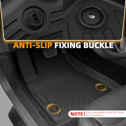 Floor Mats for Chevy Malibu 2016-2025, Custom Fit Chevrolet Malibu LS, RS, LT, Premier, 2023 Malibu Floor Mats, TPE Duty Anti-Slip 1st & 2nd Row & Cargo Liner,Cargo NOT for Hybrid 2017-2024 or Limited - style: 5)2016-2025|Malibu|Floor&Cargo Mats