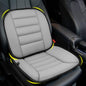 kingphenix Car Seat Cushion with Lumbar Support Pillow: Enhanced Comfort Memory Foam Design for Pain Relief, Ideal for Drivers and Office Use - Ergonomic Lumbar Comfort for Long Sitting - Gray