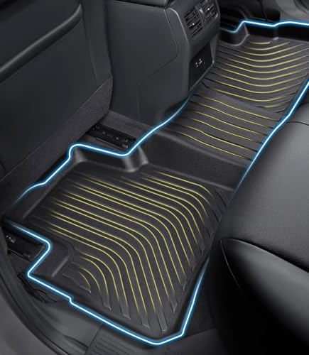 Car Floor Mats Replacement for Honda CR-V CRV 2007-2011 (LX/SE/EX/EX-L) Custom Fit Odorless Carpets Durable All Weather Protection Liners Automotive Accessories for Dad