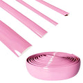 16Ft Soft Pink Car Motor Bike Self-Adhesive Exterior and Interior Molding Trim Universal Dashboard Bumper Window Door Body Side Decorative Strip Scratch-Proof (Width: 3/4 inch (20mm)) - style: Width: 3/4 inch (20mm)