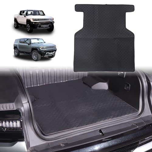 Front Cargo Trunk Liner Frunk Mat for Hummer EV Accessories All-Protection Cargo Mat Liner for 2022-2024 2025 2026 Hummer EV SUV Pickup Front Bed Mat Heavy Duty 3D Cargo Liner Protection (Style A)