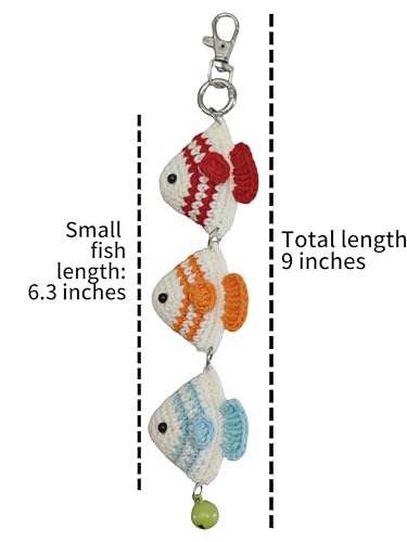 Handmade crochet keychain, backpack pendant, car rearview mirror hanging ornament, gifts for boys and girls on Easter, Christmas, and birthdays