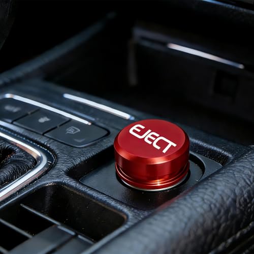 Cigarette Lighter Plug Cover Billet Aluminum Cigarette Lighter Plug, Fits All Vehicles with Standard 12 Volt Power Source Aluminum Dustproof Plug (FIRE Missile+Eject) - color: Fire Missile+eject