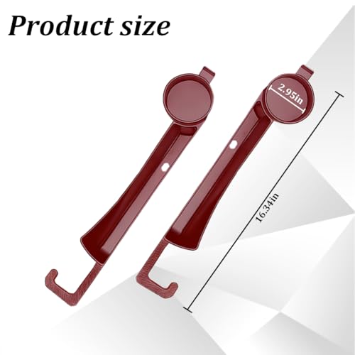 2PCS Car Seat Gap Filler, Soft Carbon Fiber Vehicle Between Seat and Console Organizer with Cup Holder, Prevent Falling Automotive Interior Chair Gap Plug, Universal Fit (Red) - color: Red