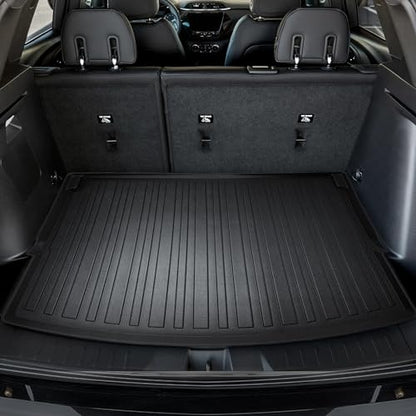 Premium Cargo Liner Compatible with Chevrolet Trailblazer 2021-2026 Crossover - 100% Protection - Custom Fit Car Trunk Mat - All-Season Black Cargo Mat - 3D Shaped Laser Measured Trunk Liners