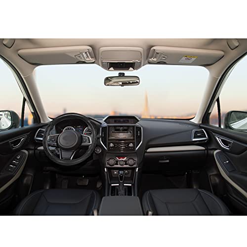GIANT PANDA Steering Wheel Cover for Subaru Forester, Car Steering Wheel Cover for Subaru Outback and Crosstrek - Gray - color: Gray