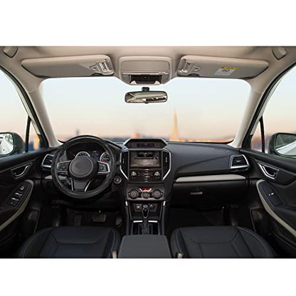 GIANT PANDA Steering Wheel Cover for Subaru Forester, Car Steering Wheel Cover for Subaru Outback and Crosstrek - Gray - color: Gray