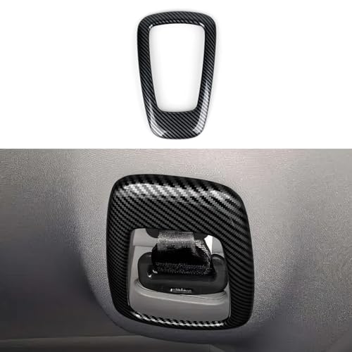 Safety Belt Buckle Cover for Honda CR-V 2017-2023 Accessories Car Decals CRV ABS Carbon Fiber Interior Stickers - color: Safety Belt Buckle Cover