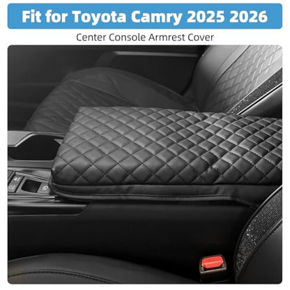 Center Console Armrest Cover for Toyota Camry 2025 2026 Fully Covered Anti-Scratch Protector Interior Accessories - size: Compatible with Toyota Camry 2025 2026