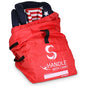 Car Seat Travel Bag for Airplane - Fits Convertible Car Seats, Infant carriers & Booster Seats, Red Upgrade (Red Upgrade) - color: Red Upgrade