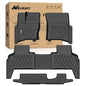 Nilight TPE Floor Mats for Land Rover Defender 110 2020 2021 2022 2023 2024 2025 All Weather Custom Fit Heavy Duty Floor Liners - color: 2020-2025 Land Rover Defender 110