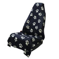Sprints Athletic Running Towel, Full-Sized, Car Seat Cover - Performance Microfiber (Paw Prints & PR's) - color: Paw Prints & Pr's