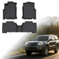Floor Mats for Toyota 4Runner 2003 2004 2005 2006 2007 2008 2009,4th gen 4runner Floor Mats for 4Runner SR5 | Limited, TPE Floor Liners Front & Rear Row(FIT for 5&7 Seats) - style: 1)2003-2009|4Runner 5&7 Seats|Front & Rear Row