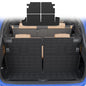 Cargo Mat Compatible with 2010-2024 Toyota 4 Runner 7 Seat Cargo Liner Trunk Mat TPE Back Seat Cover Protector 2023 4Runner Accessories (Fit 7 Seat,Trunk Mat+3rd Row Backrest Mats) - size: Trunk Mat+3rd Row Backrest Mats