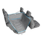 Kurgo Heather Half Hammock, Half Car Seat Cover for Pets, Car Hammocks for Dogs, Water-Resistant, 27.5" Wide (Heather Grey) - size: 27.5" Wide, style: Half Hammock