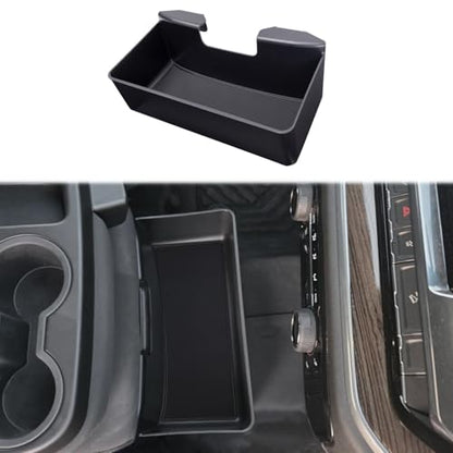 Center Console Hanging Organizer Box Compatible with 2019-2026 Chevy Silverado/GMC Sierra 1500 and 2020-2026 Chevrolet Silverado/Sierra 2500HD 3500HD Accessories(Split-Bench Folding Seat Only)