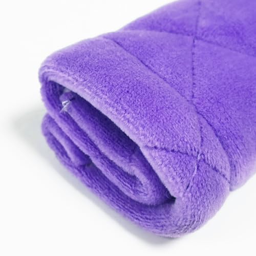 Soft Automotive Seat Belt Cover Seatbelt Shoulder Pad Neck Protector Cushions Universal Fit SUV Trucks Backpack 2 PCS Violet 10.2in - color: Purple, size: 10.2in-2pc