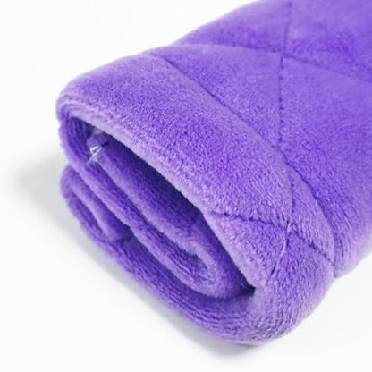 Soft Automotive Seat Belt Cover Seatbelt Shoulder Pad Neck Protector Cushions Universal Fit SUV Trucks Backpack 2 PCS Violet 10.2in - color: Purple, size: 10.2in-2pc