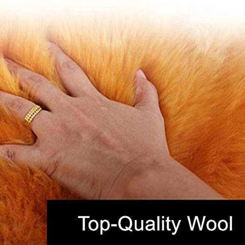 3 Pcs Car Steering Wheel Cover & Handbrake Cover & Gear Shift Cover Set Faux Wool Warm Winter (Green) - color: Green