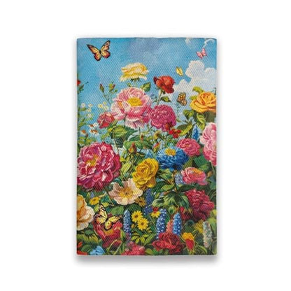 Floral Fabric Purse Zipper Tissue Bag Butterfly Pattern Pocket Tissues Travel Packs Washable Tissue Holder 5.2 x 3.2 Inch Tissue Packs for Coins Tissue Cards Car Travel Office Home - color: Floral Butterfly