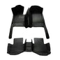 Add Personal Touch to Your Vehicle with IMEISH Customizable Logo Text Car Mats for 99% of vehiclesPads Protection Non-Slip Leather Floor Liners (Black Green Stripe) - color: Black green stripe