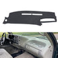 Dash Cover Mat Custom Fit for 1995-1996 Chevy Chevrolet Silverado C1500 C2500 C3500 K1500 K2500 K3500 Tahoe Suburban,GMC Sierra Yukon Suburban Pickup Truck,Dashboard Cover Pad Carpet (95-96 Dark Gray)