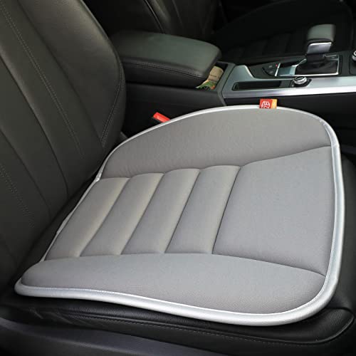 Car Seat Cushion Pad for Driving, Chair Cushion for Office/Truck with Memory Foam, Seat Cushion Comfortable and Durable, Gray - color: Gray, size: 3 cm