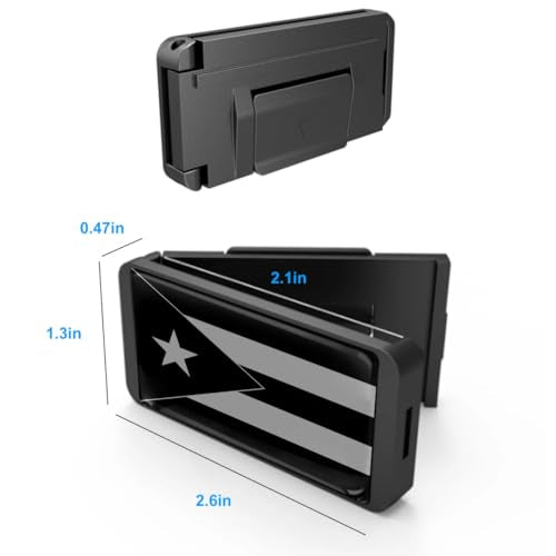 2PCS Puerto Rico Flag Car Seatbelt Adjuster car Universal Car Seat Belt Pads Cover for More Comfortable Driving, Seat Belt Shoulder Strap - color: Black Puerto Rico Flag