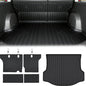 Cargo Liners for 2013-2017 2018 Toyota RAV4 & Backrest Mat,TPE All Weather Protection Trunk Mat Covering The Backrest Mat Accessories - size: For 2013-2018 RAV4 cargo mat