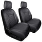 Jeep Wrangler JK JL Front Seat Covers Custom Fit 2/4 Door 2007-2026 Unlimited Rubicon 392 Sahara Willys Sport High Altitude Truck Pickup Waterproof Leather(2 PCS Front/Black1) - color: 2 PCS Front/Black1